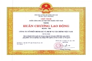 Huân chương Lao động Hạng Nhì - Công ty CP Định giá và Dịch vụ tài chính Việt Nam